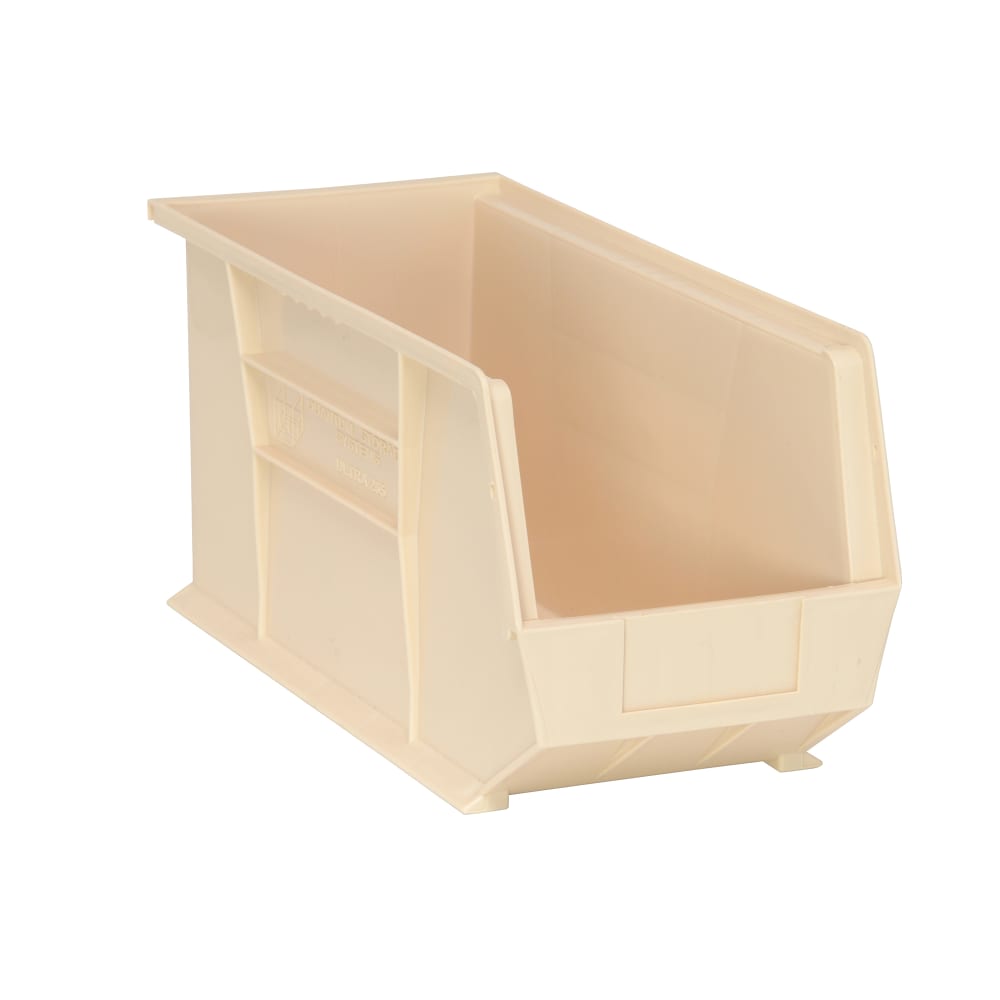 688-QUS265IV Stack & Hang Shelf Bin - 18" x 8 1/4", Ivory