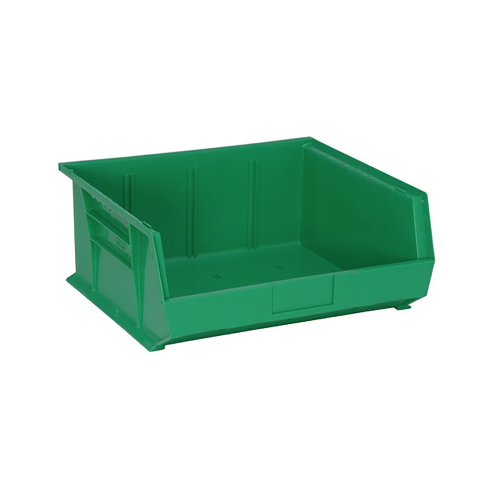 688-QUS250GN Stack & Hang Shelf Bin - 14 3/4" x 16 1/2", Green