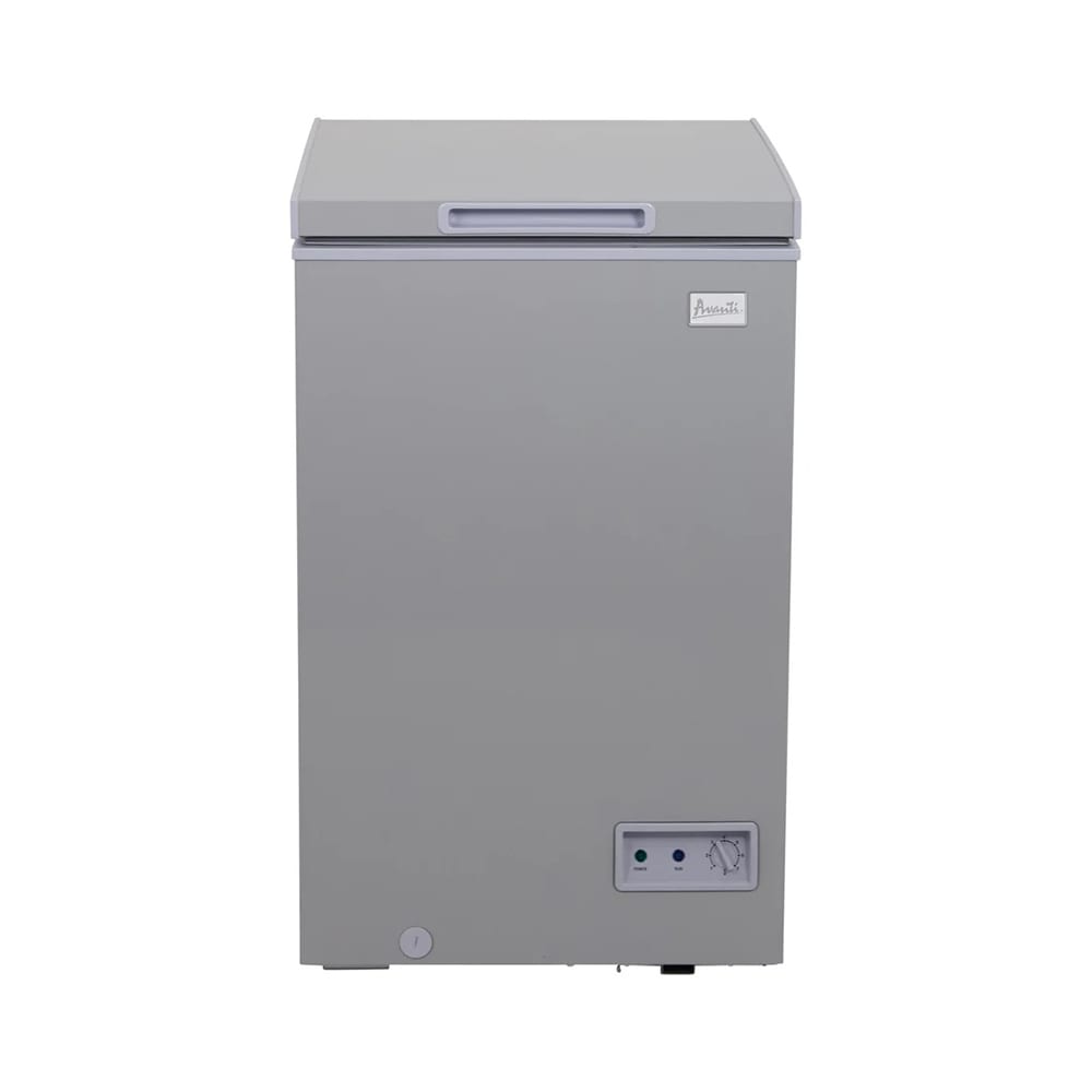 161-CF35F2G 20 3/4" Garage Ready Chest Freezer w/ 1 Basket - Platinum, 110v