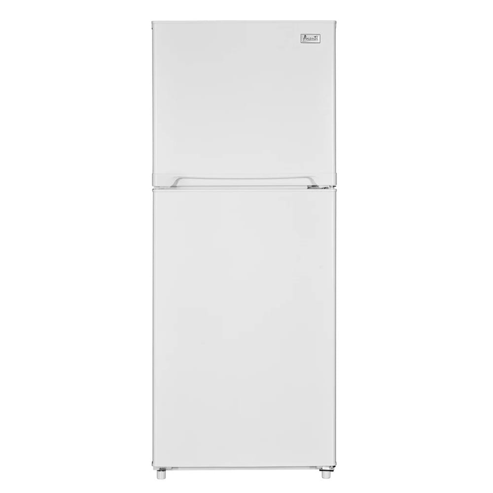 161-FF10B0W 10 cu ft Apartment Size Home Refrigerator w/ Solid Doors - White, 120v