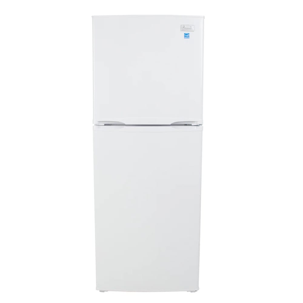 161-FF7B0W 7 cu ft Apartment Size Home Refrigerator w/ Solid Doors - White, 120v