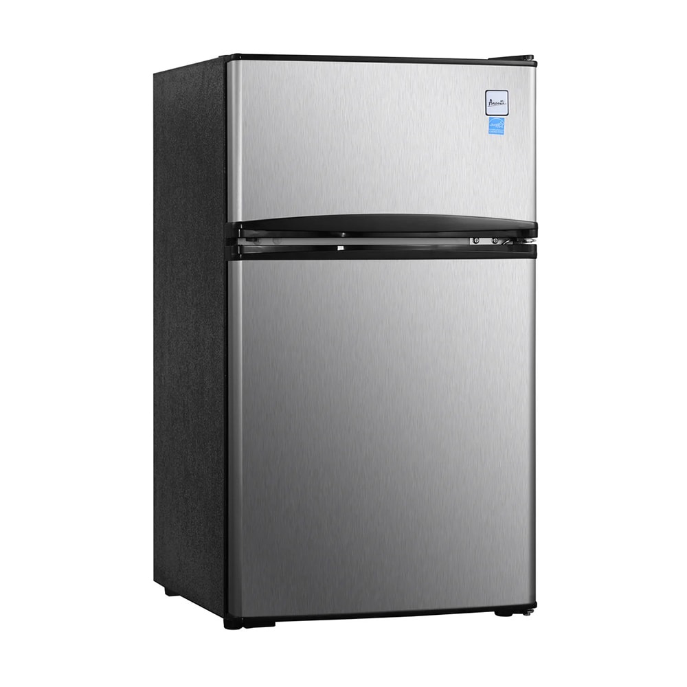 161-RA31B3S 3.1 cu ft Compact Refrigerator w/ Solid Doors - Stainless Steel, 120v