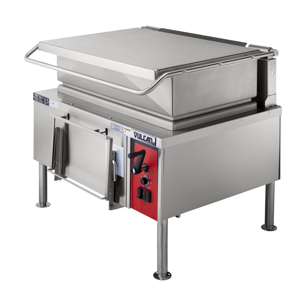 207-VG40NG 40 gal. Tilt Skillet - Open Base, Strainer, Natural Gas