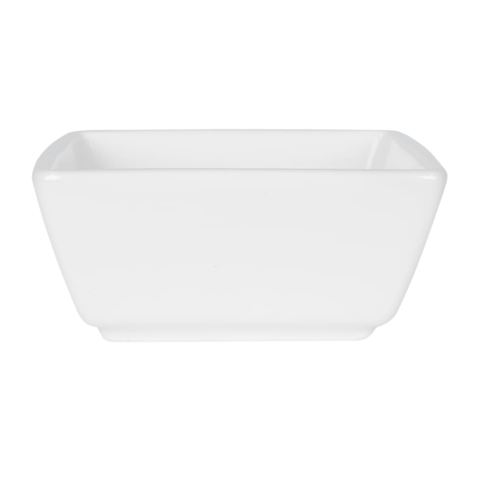 192-SL3 2 3/4 oz Porcelain Dipping Bowl, Bright White, Slate