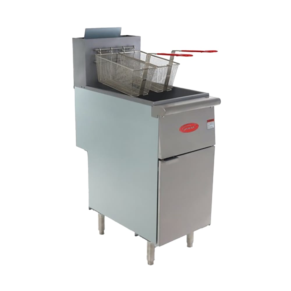 731-GFF340LP Gas Fryer - (1) 40 lb. Vat, Floor Model, LP Gas