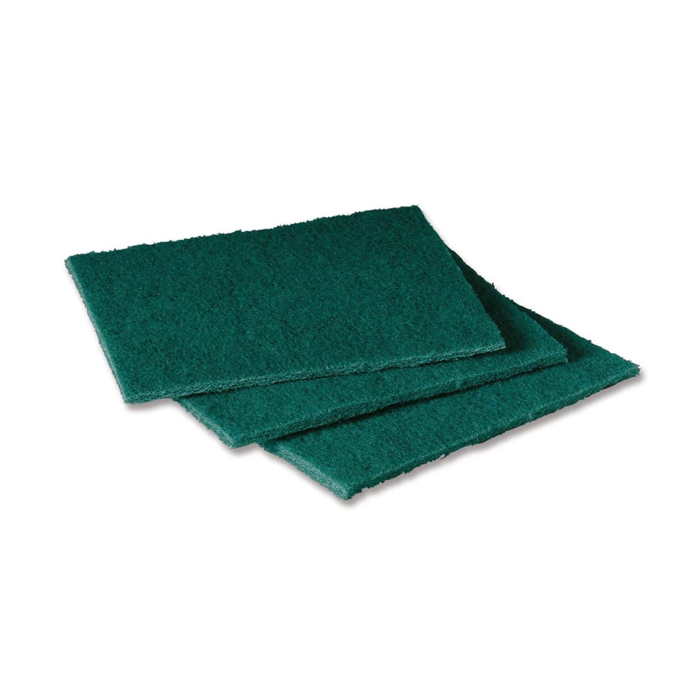 613-605299 Scotch-Brite® Medium Duty Scour Pad - 9" x 6", Green