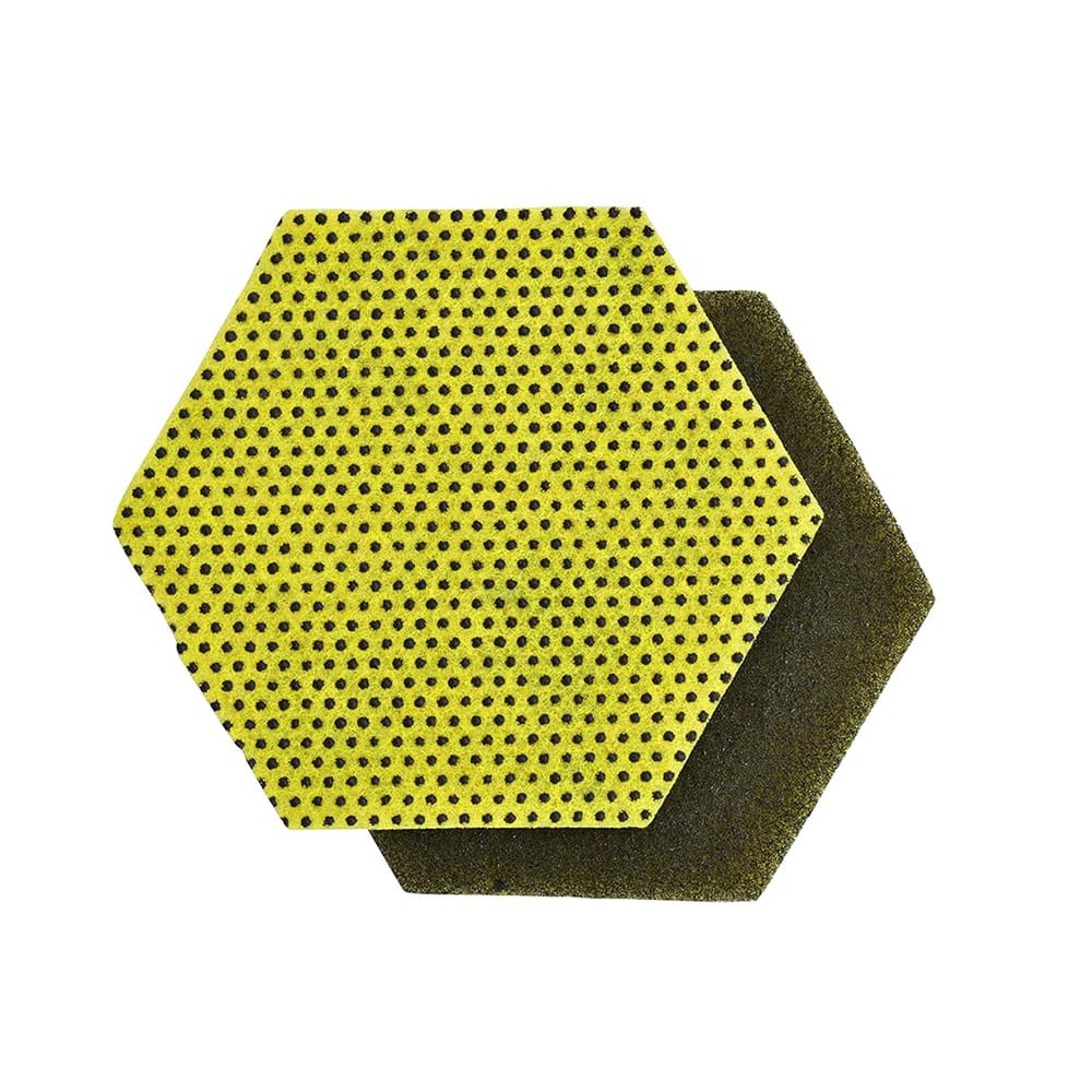 613-645408 Scotch-Brite® Heavy Duty Scour Pad - 5 3/4" x 5", Green/Yellow