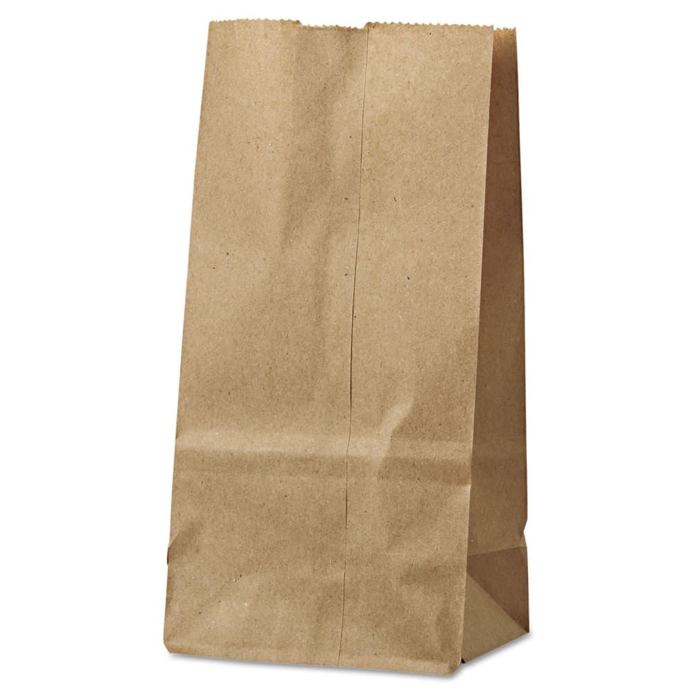 627-459092 Grocery Bag - 8" x 4 2/5", Kraft Paper