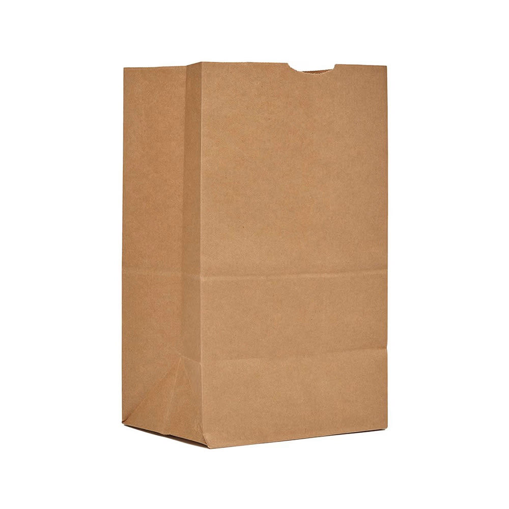 627-459109 Grocery Bag - 15 9/10" x 8 1/4", Kraft Paper