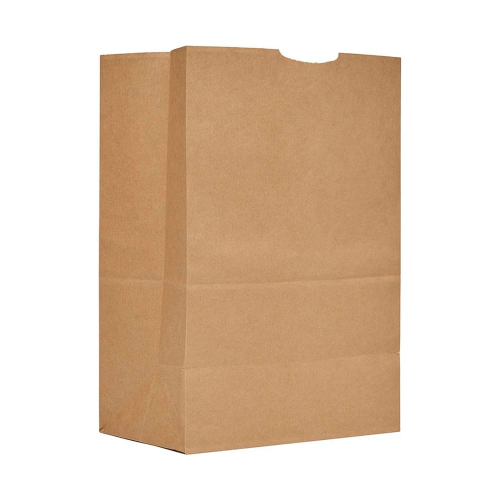 627-460810 Grocery Bag - 17" x 12", Kraft Paper