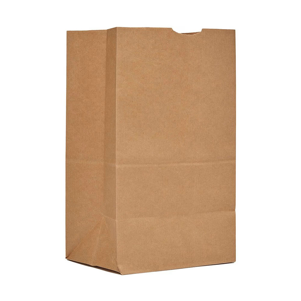 627-460854 Grocery Bag - 15 9/10" x 8 1/4", Kraft Paper