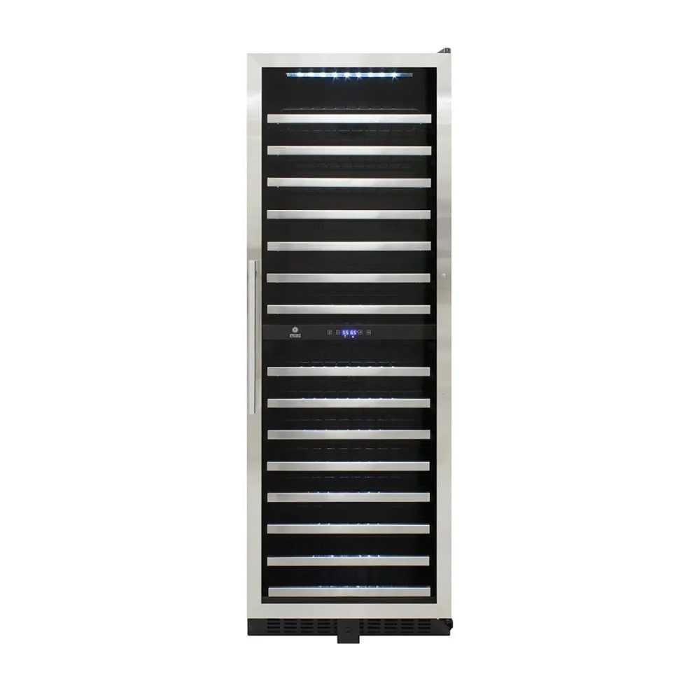 712-EL142SDST 23 1/2" One Section Wine Cooler w/ (2) Zones, 155 Bottle Capacity, 115v