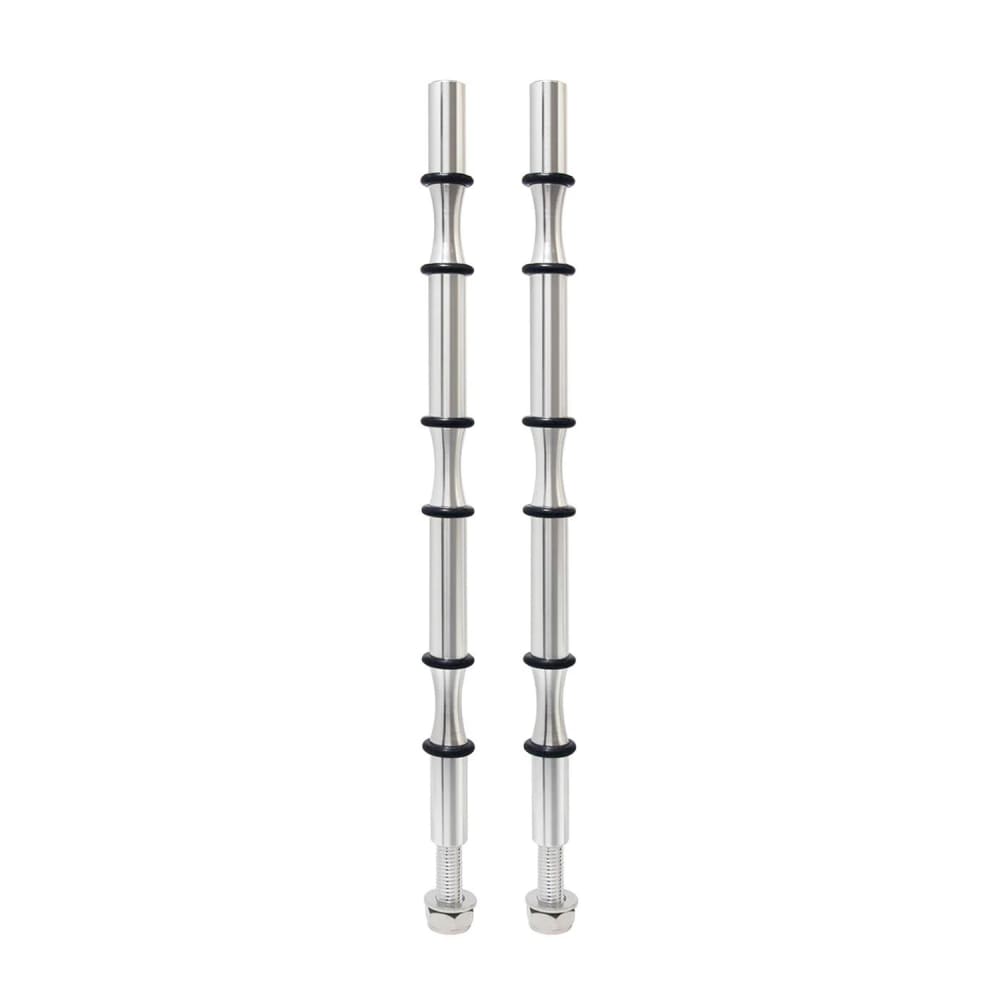 712-EPPEG3A 11 1/2" Epicureanist Wine Pegs w/ (3) Bottle Capacity, Satin Nickel