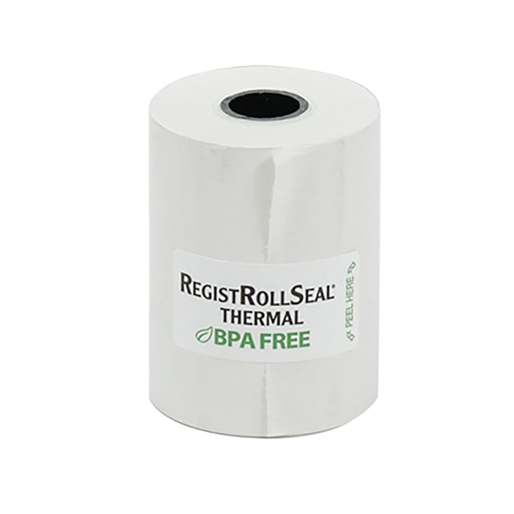 790-442526 Thermal Register Roll - 2 1/4" x 80', White
