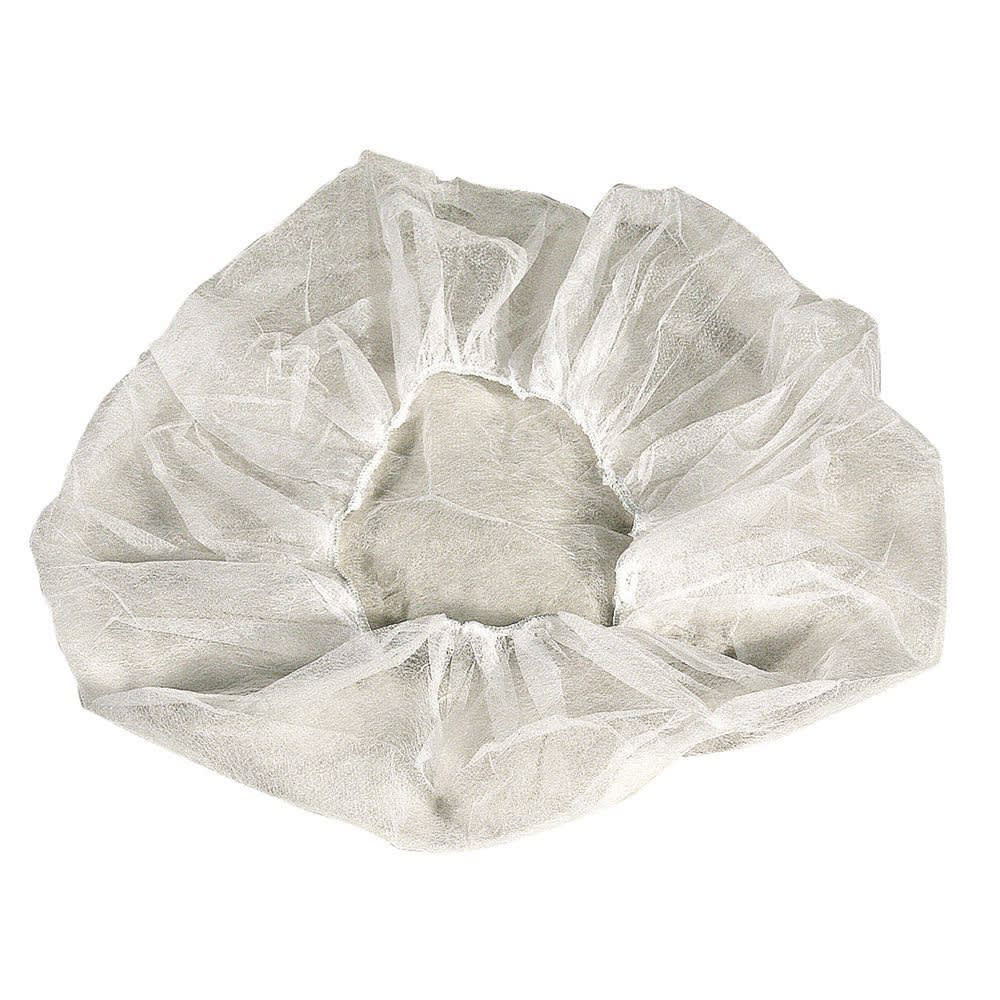 732-379222 21" Bouffant Cap - White