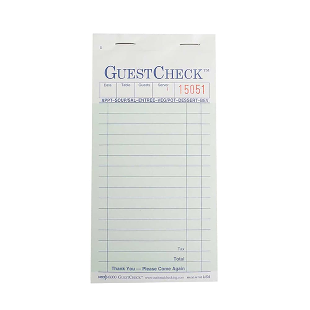 790-412450 Guest Check - (2) Parts Booked, (16) Lines