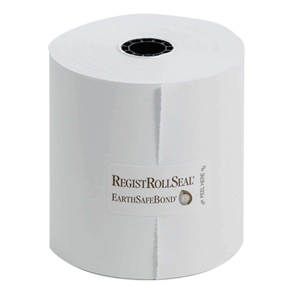790-470185 Traditional Register Roll - 3" x 165', White