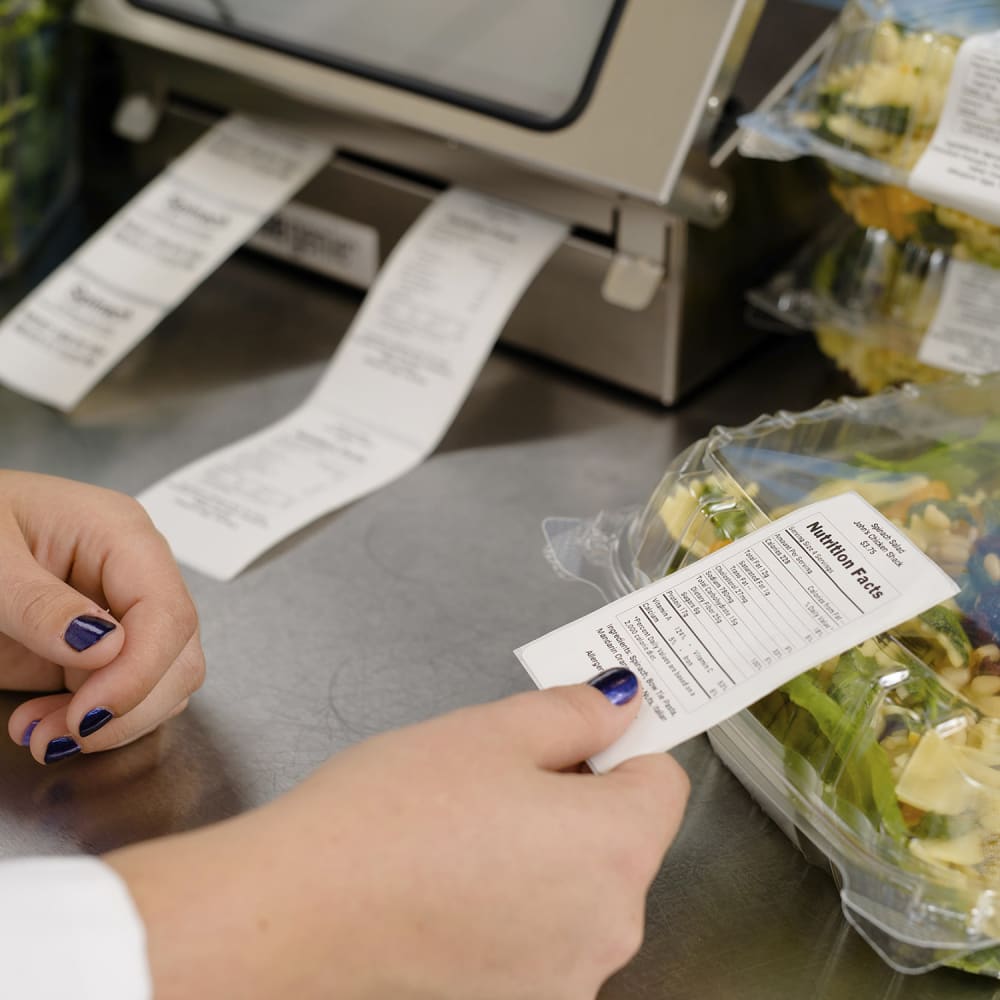National Checking Company Datecode Genie® Rectangular Permanent Food ...