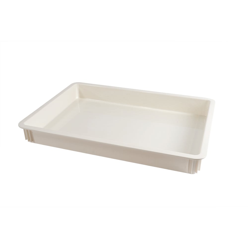 144-DB18263CW Pizza Dough Box - 26x18x3" White