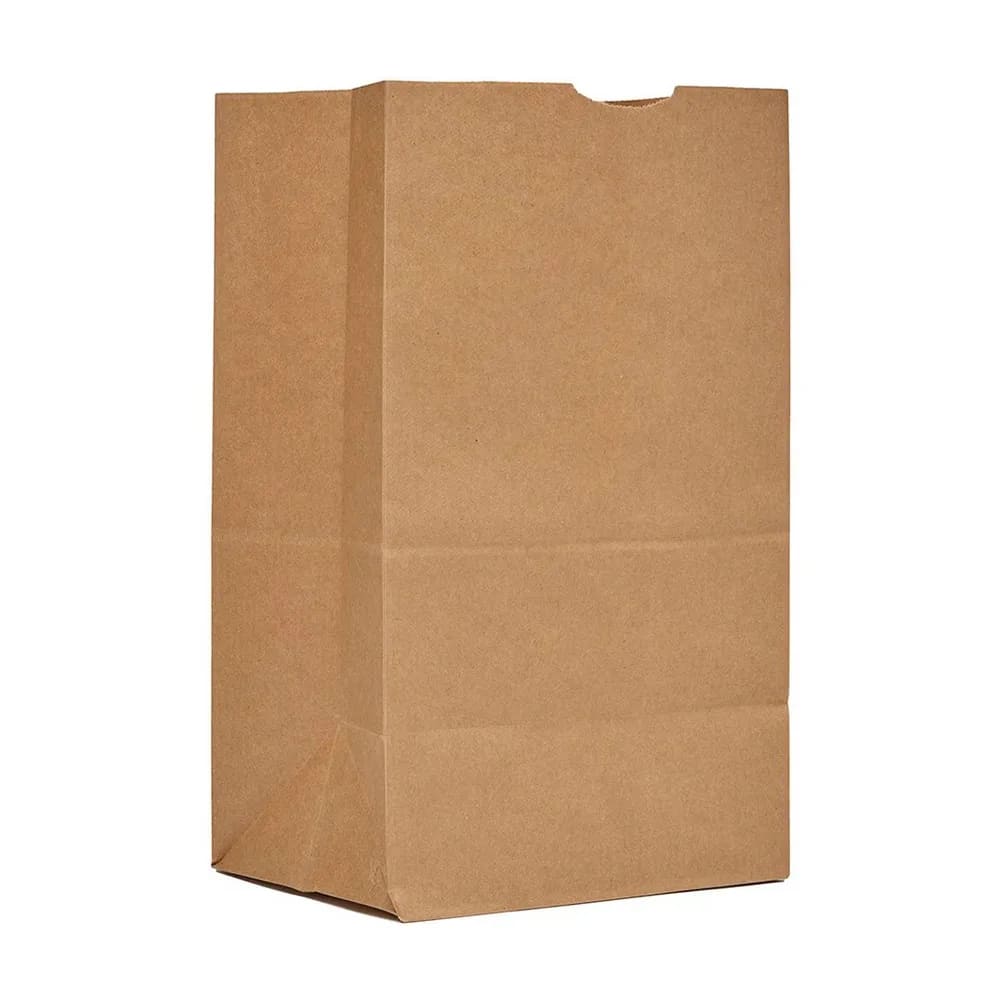 627-460826 Grocery Bag - 14 2/5" x 10 1/10", Kraft Paper