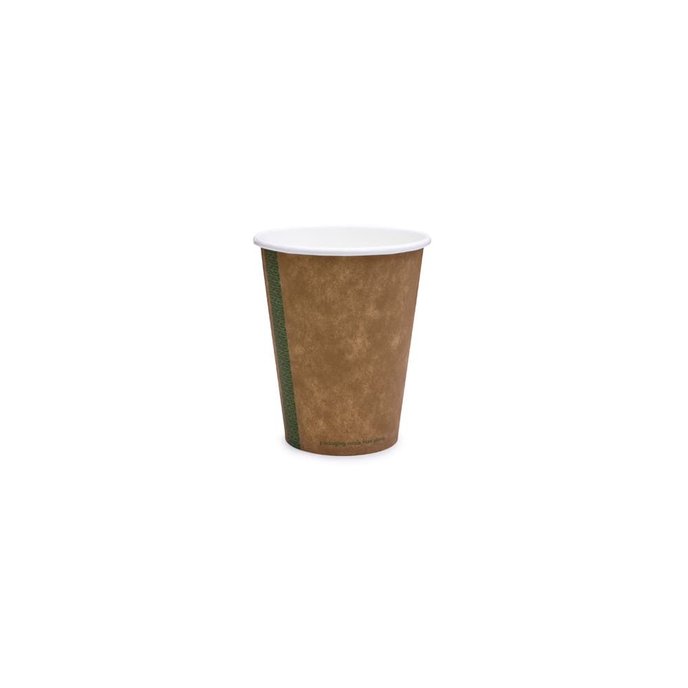 690-KV12G 12 oz Disposable Hot Cup - PLA, Printed