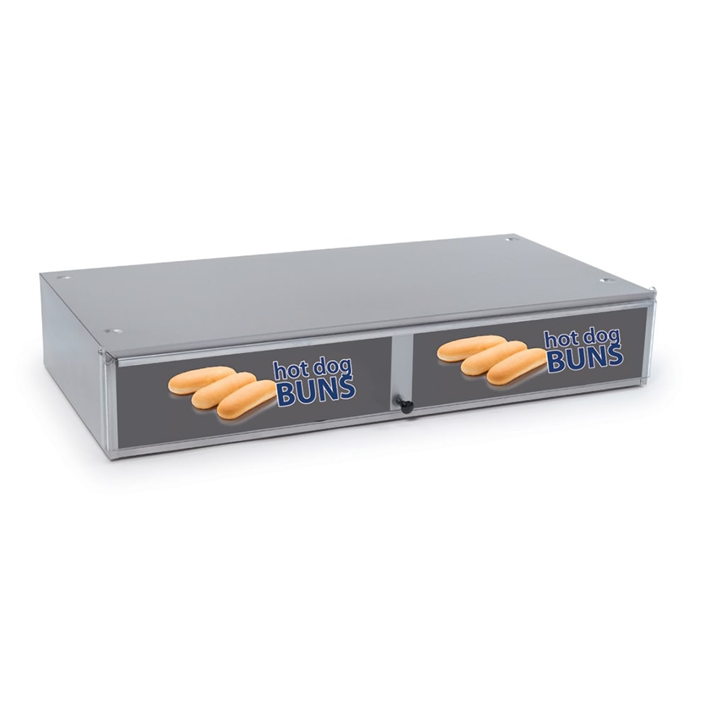 128-8018SBB Hot Dog Bun Box w/ (36) Bun Capacity