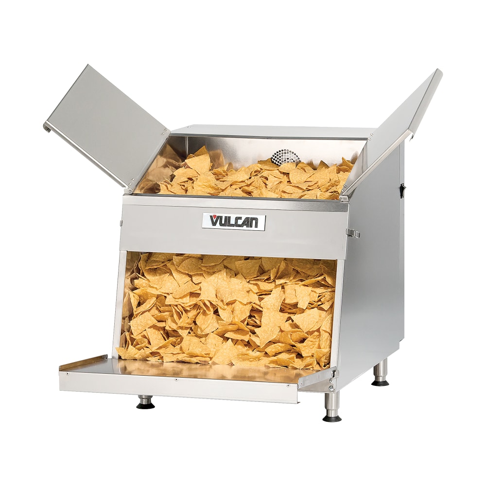 207-VCW26 Chip Warmer w/ 26 gallon Capacity - Stainless, 120v