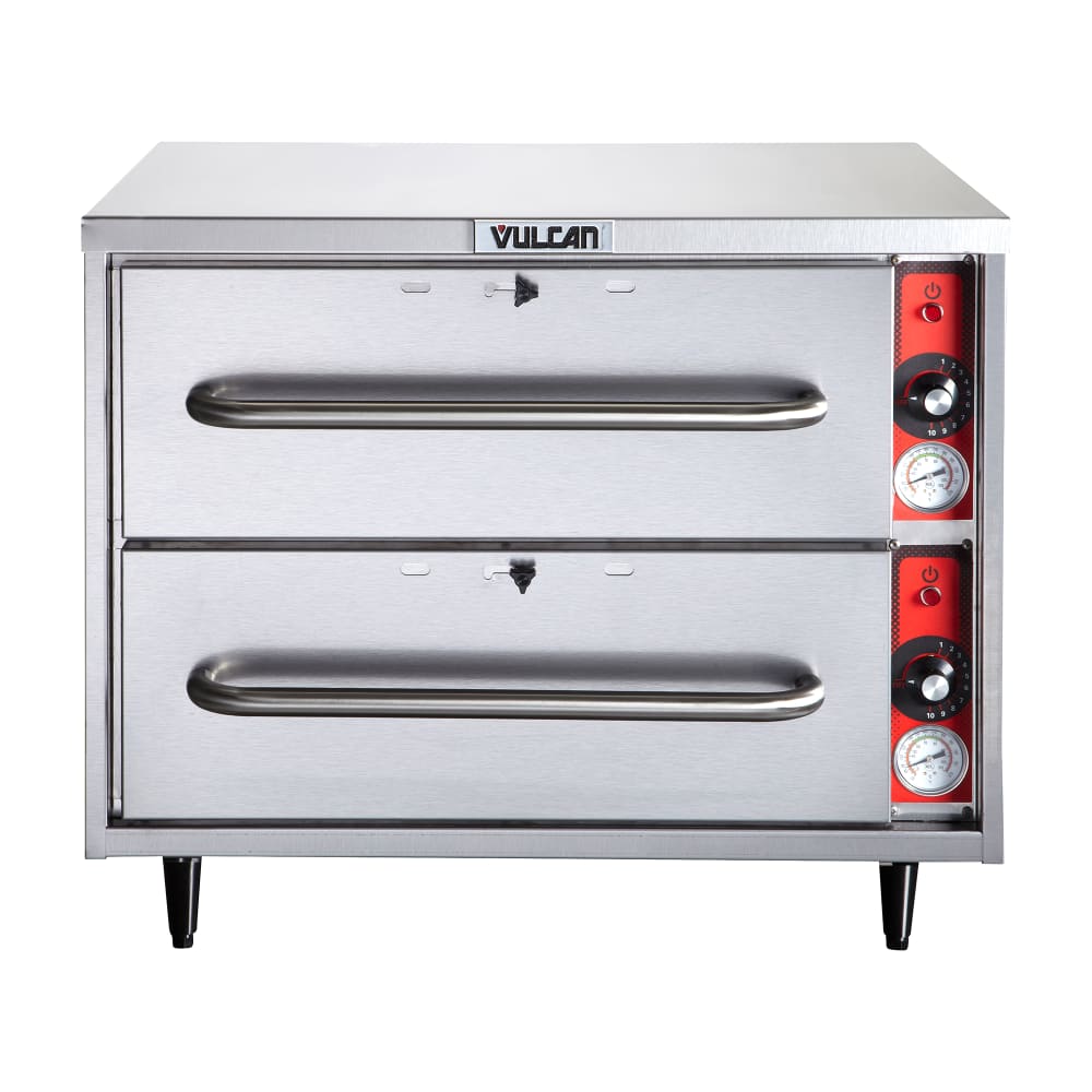 207-VW2S 27.5"W Freestanding Warming Drawer w/ (2) 21.5" Compartments, 120v