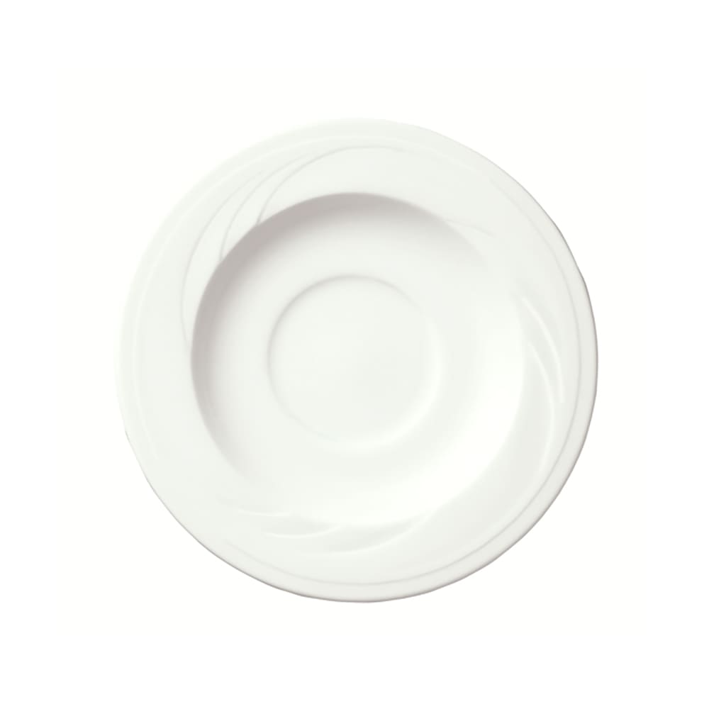 024-905437886 5 3/4" Round Tea Saucer w/ Elan Pattern & Medium Rim, Flat, Royal Rideau B...