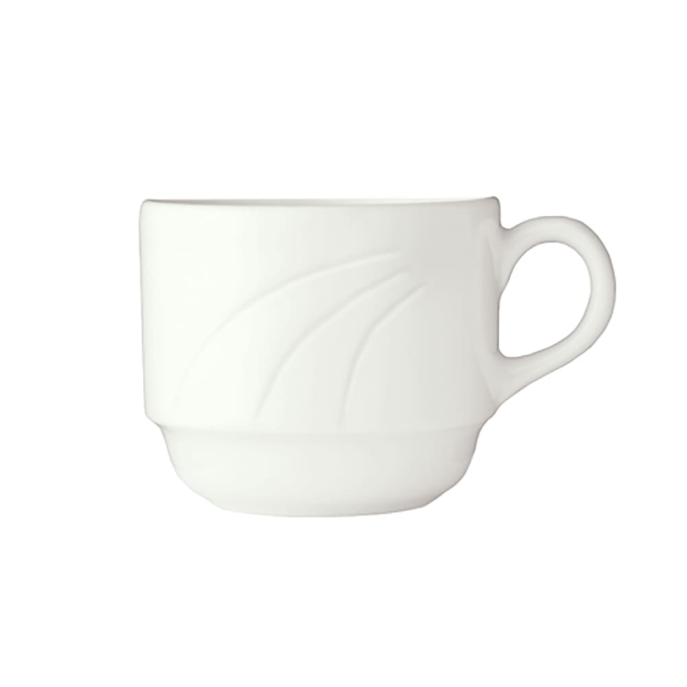 024-905437887 8 1/2 oz Stackable Tea Cup w/ Elan Pattern & Royal Rideau Body