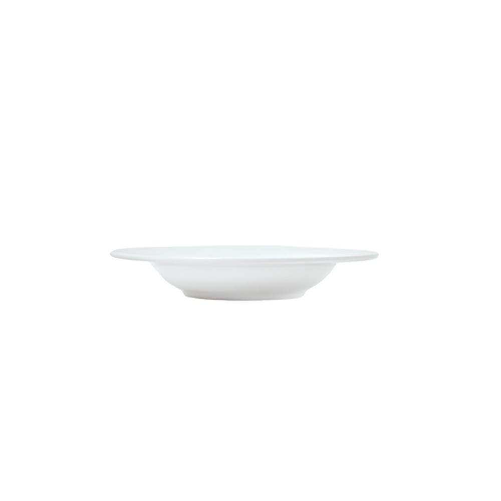 024-911194007 13 1/2 oz Round Bowl, Rim Deep w/ Reflections Pattern & Shape, Aluma White™ Bod...