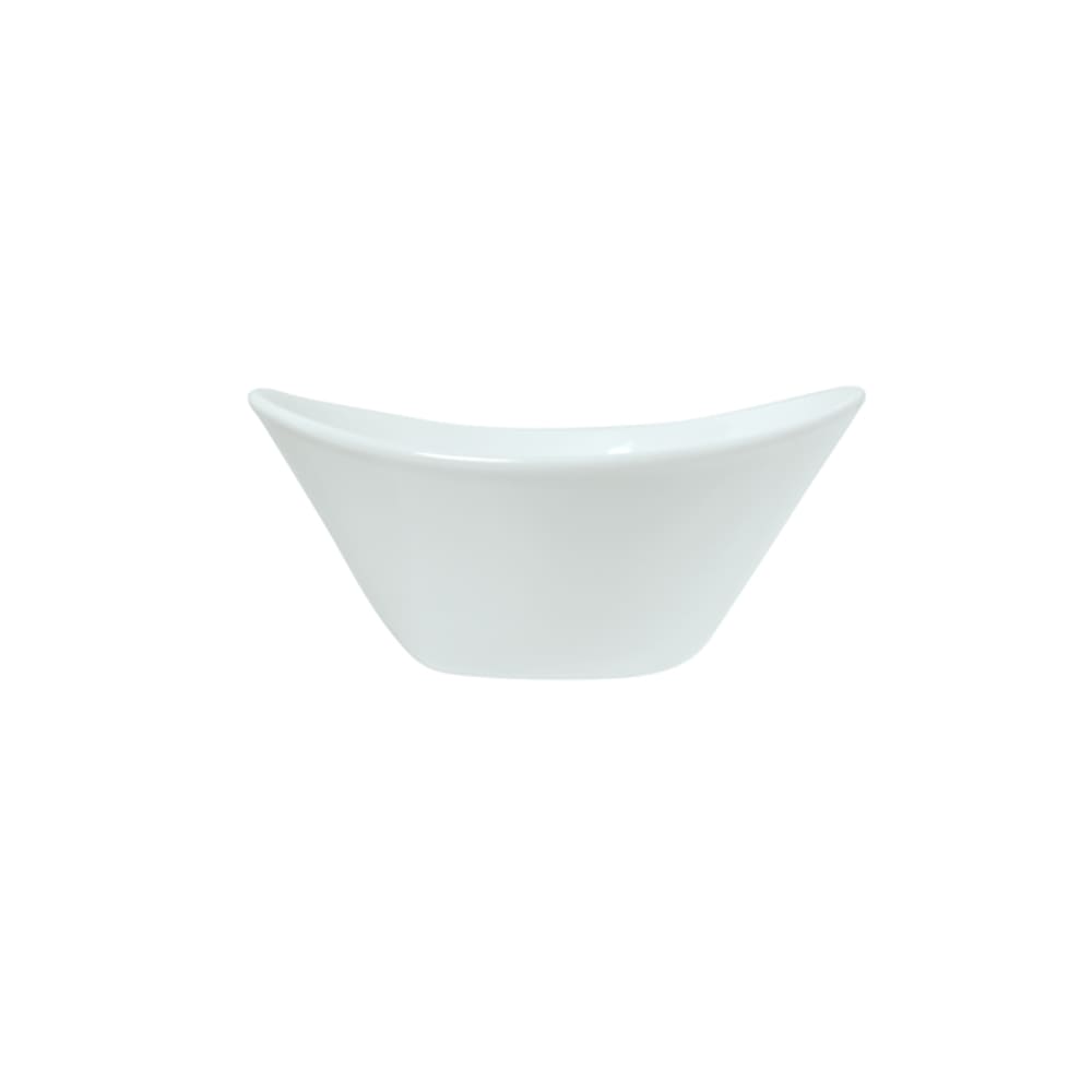 024-911194602 16 oz Oval Infinity Bowl w/ Reflections Pattern & Shape, Alumawhite Body