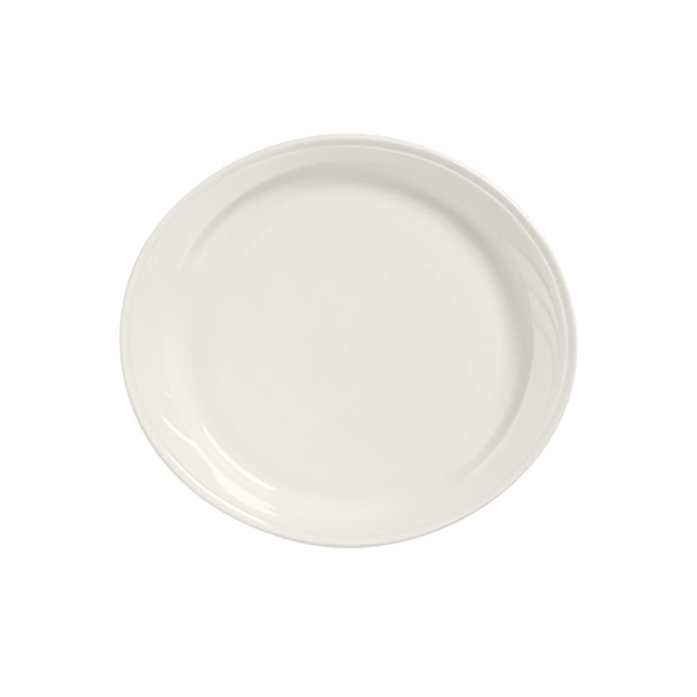 024-950038191 10 7/8" Oval Great Plate w/ Cascade Pattern, Flint Body