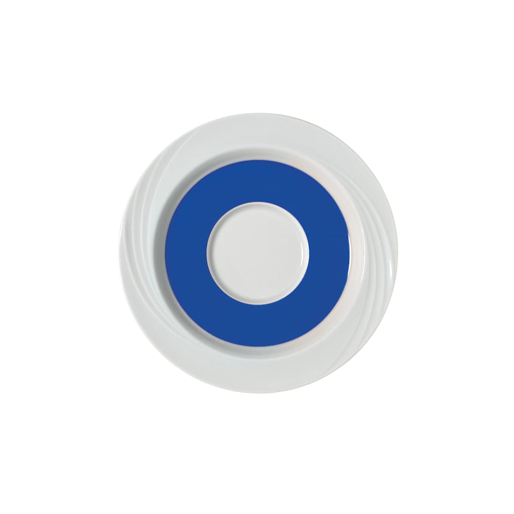 024-918713062972 6 5/8" Round Schonwald Saucer - Donna Senior, Porcelain, White/Blue