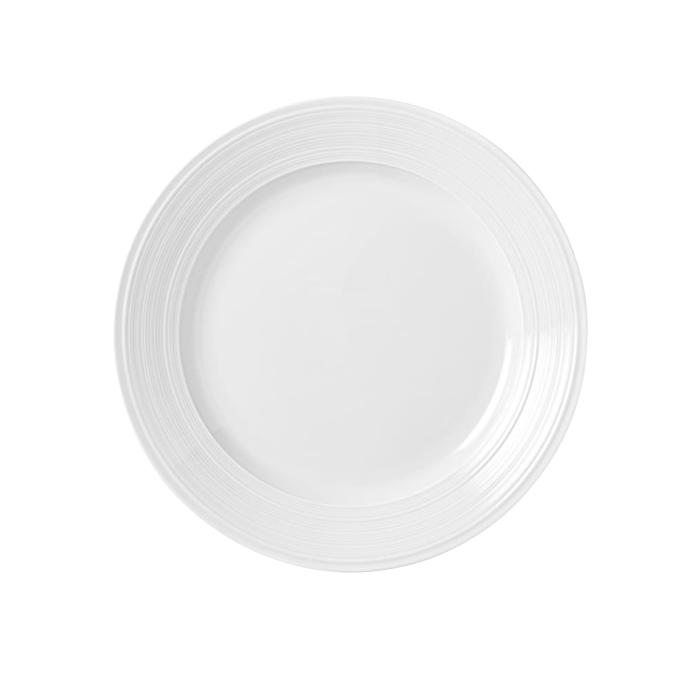 024-999001162 11 7/8" Round Galileo Constellation Plate - Porcelain, Lunar White