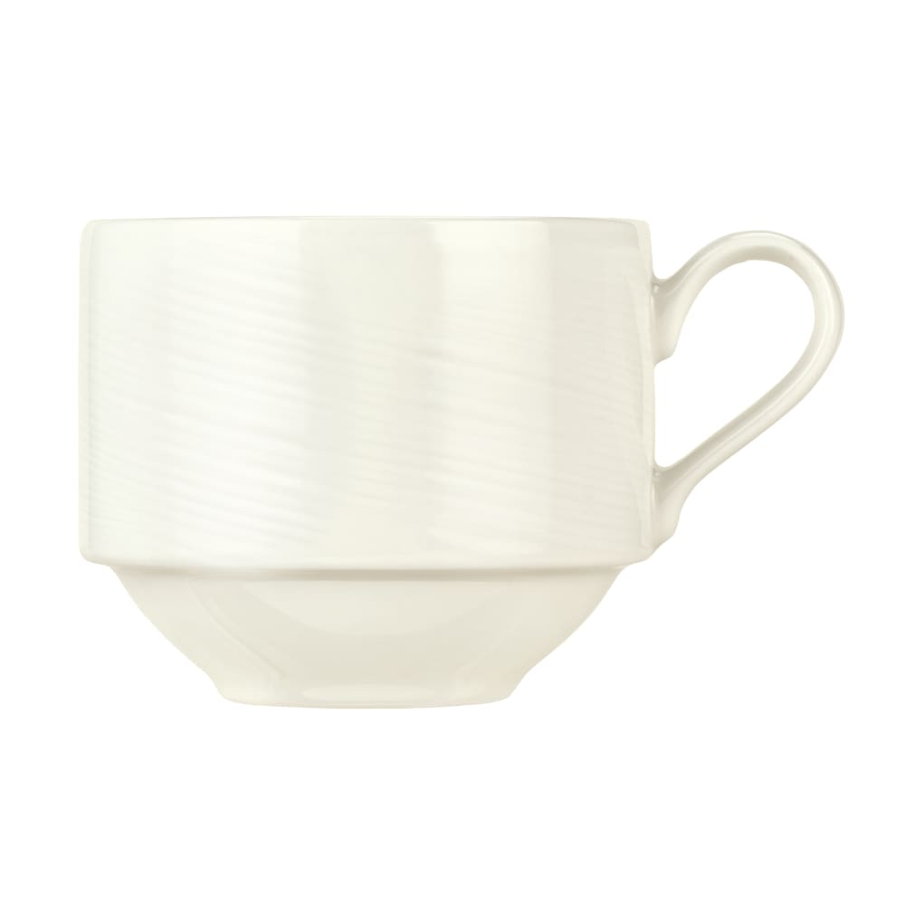 024-987659436 8 1/2 oz Silk Cup - Porcelain, Royal Rideau White