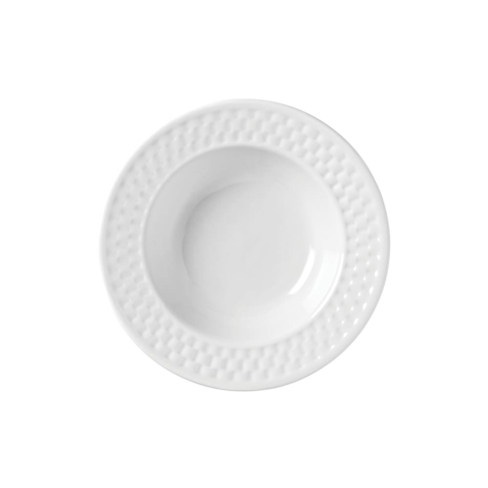 024-999013882 6 oz Round Eos Constellation Grapefruit Bowl - Porcelain, Lunar White