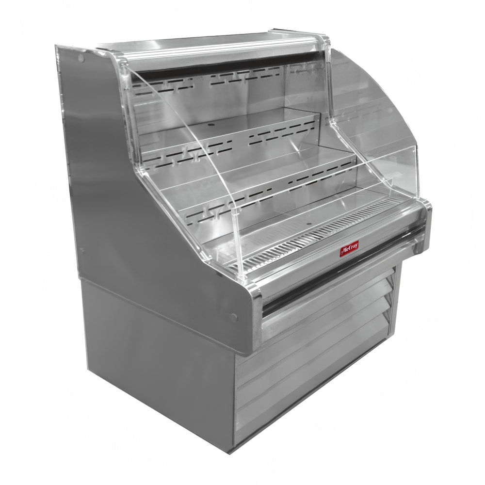 367-SCOS35E4CSLED 51" Impulse Horizontal Open Air Cooler w/ (3) Levels, 115v