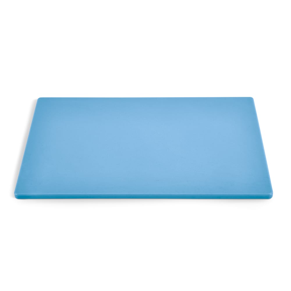 175-5200330 Poly Cutting Board - 18 x 24 x 1/2" Blue