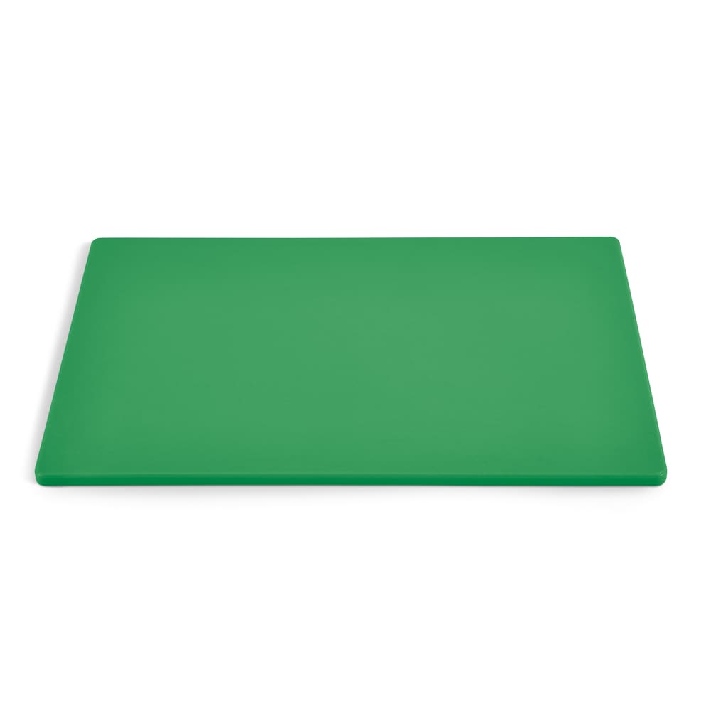 175-5200370 Poly Cutting Board - 18 x 24 x 1/2" Green