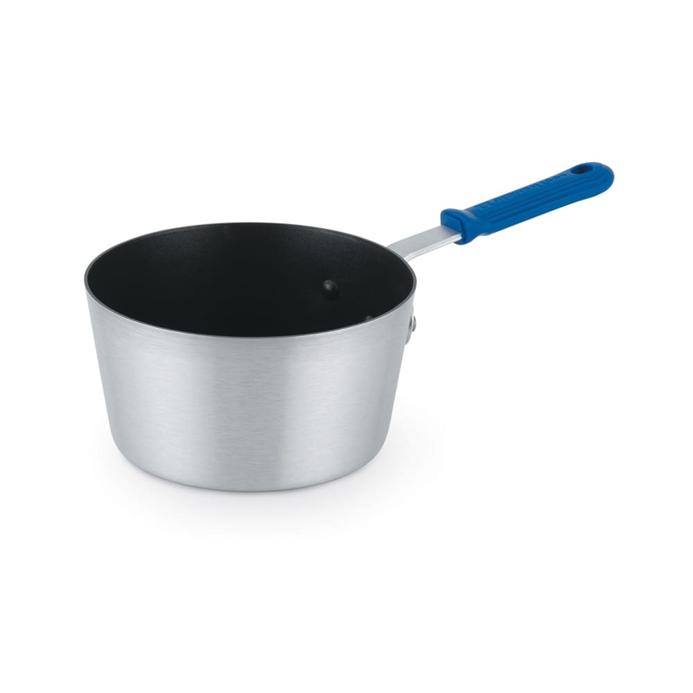 175-Z434312 3 3/4 qt Wear-Ever® Aluminum Tapered Saucepan w/ Solid Silicone Handle