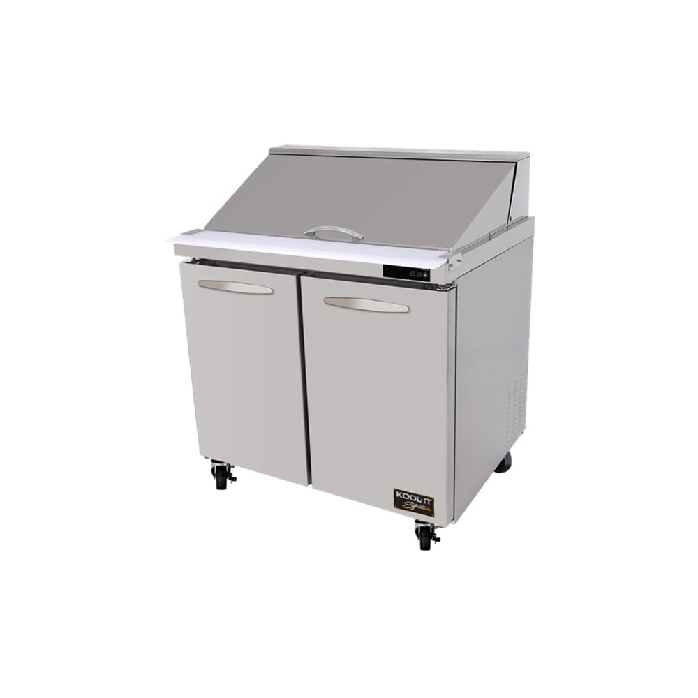 124-KSTM362 36 2/5" Kool-It Mega Top Sandwich/Salad Prep Table w/ Refrigerated Base, 115v