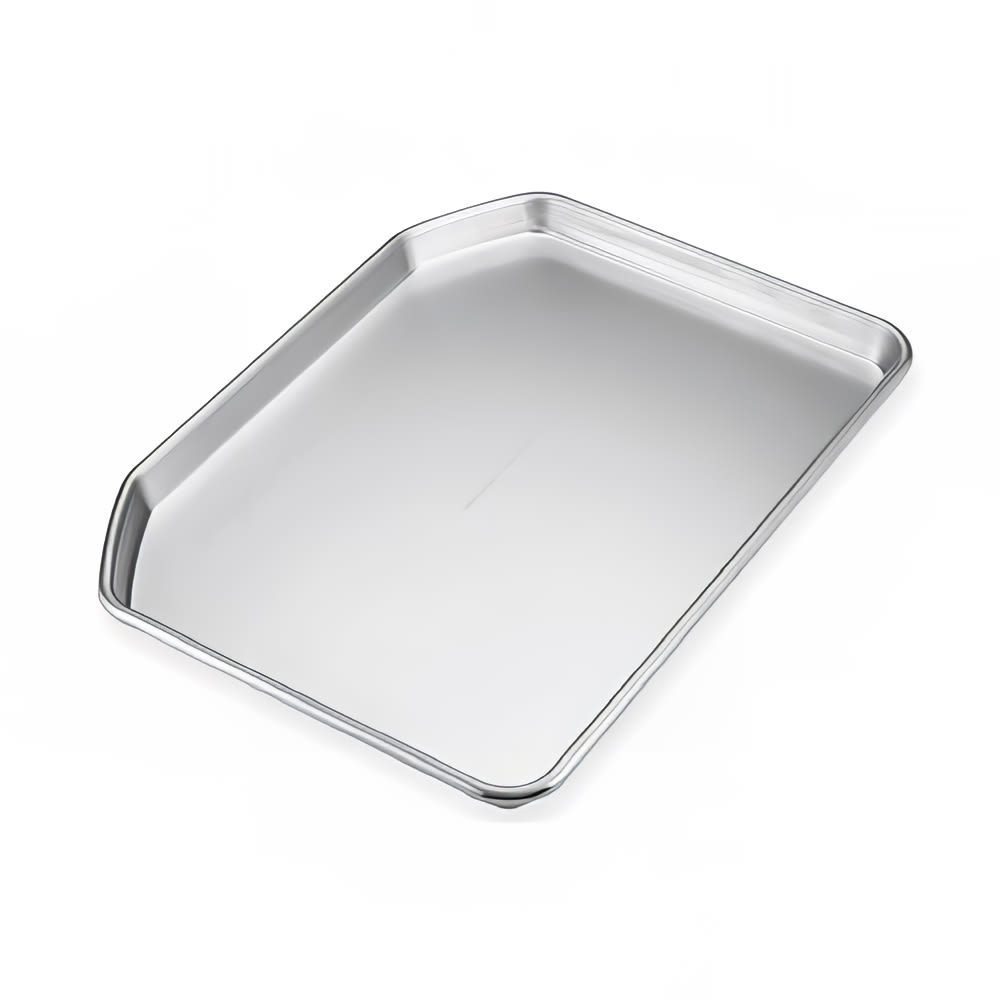 857-OVNTNPAN1 1/2 Half Size Bun / Sheet Pan - 18" x 13", Corner Cuts