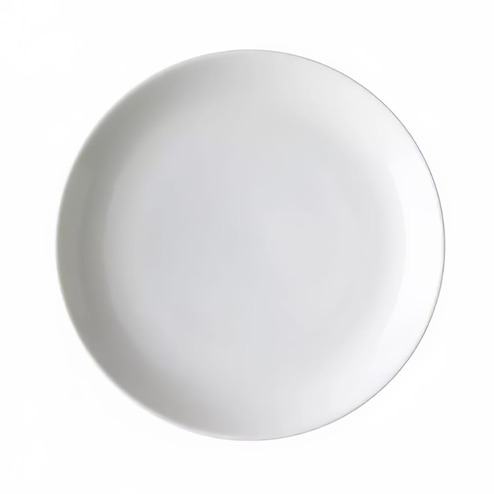 450-FH286 8 1/8" Round Candour Salad/Dessert Plate - Porcelain, White