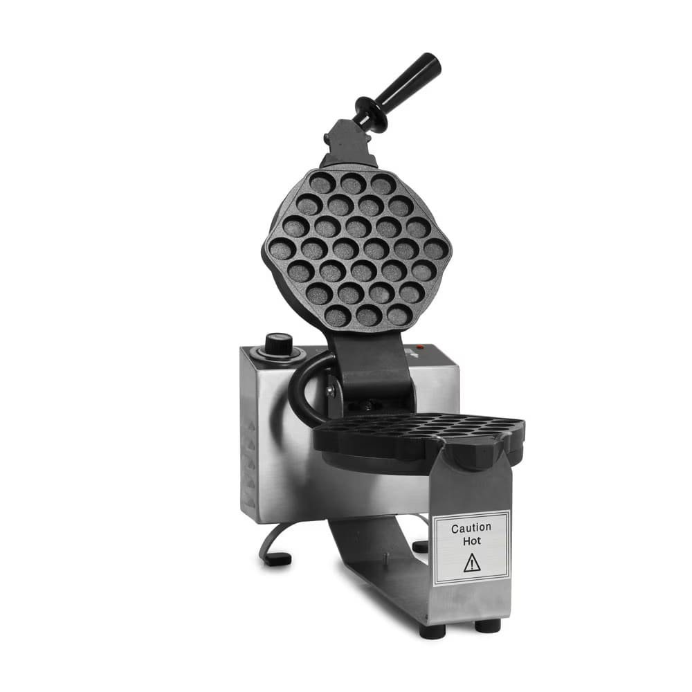 036-14025A Single Bubble Waffle Maker w/ Aluminum Grids, 1700W