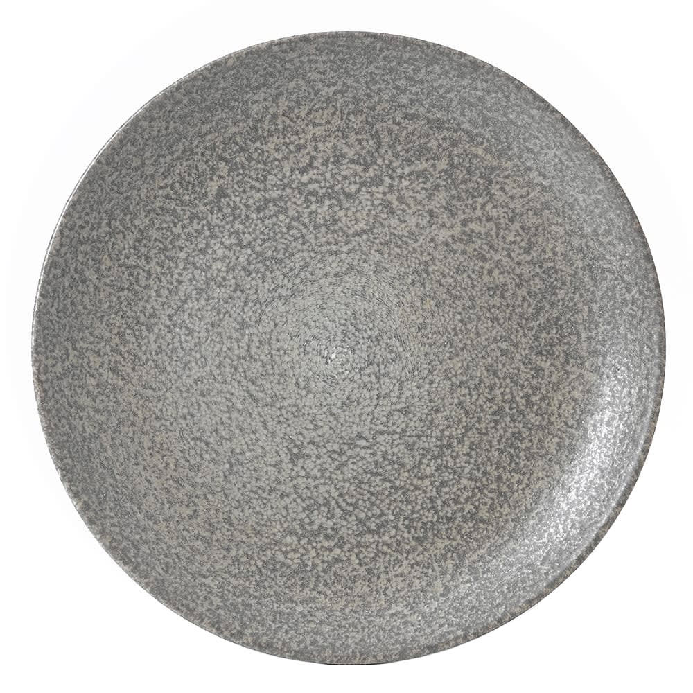 245-EO217 9" Round Evo Origins Plate - Ceramic, Gray