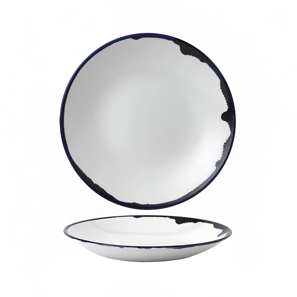 450-HID10 10" Round Harvest Plate - Ceramic, Ink