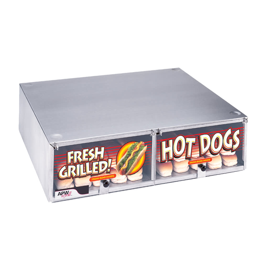 011-BC50 Hot Dog Bun Box w/ (144) Bun Capacity