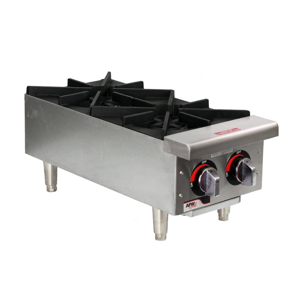 011-GHP6SNG 36" Gas Hotplate w/ (6) Burners & Manual Controls, Natural Gas