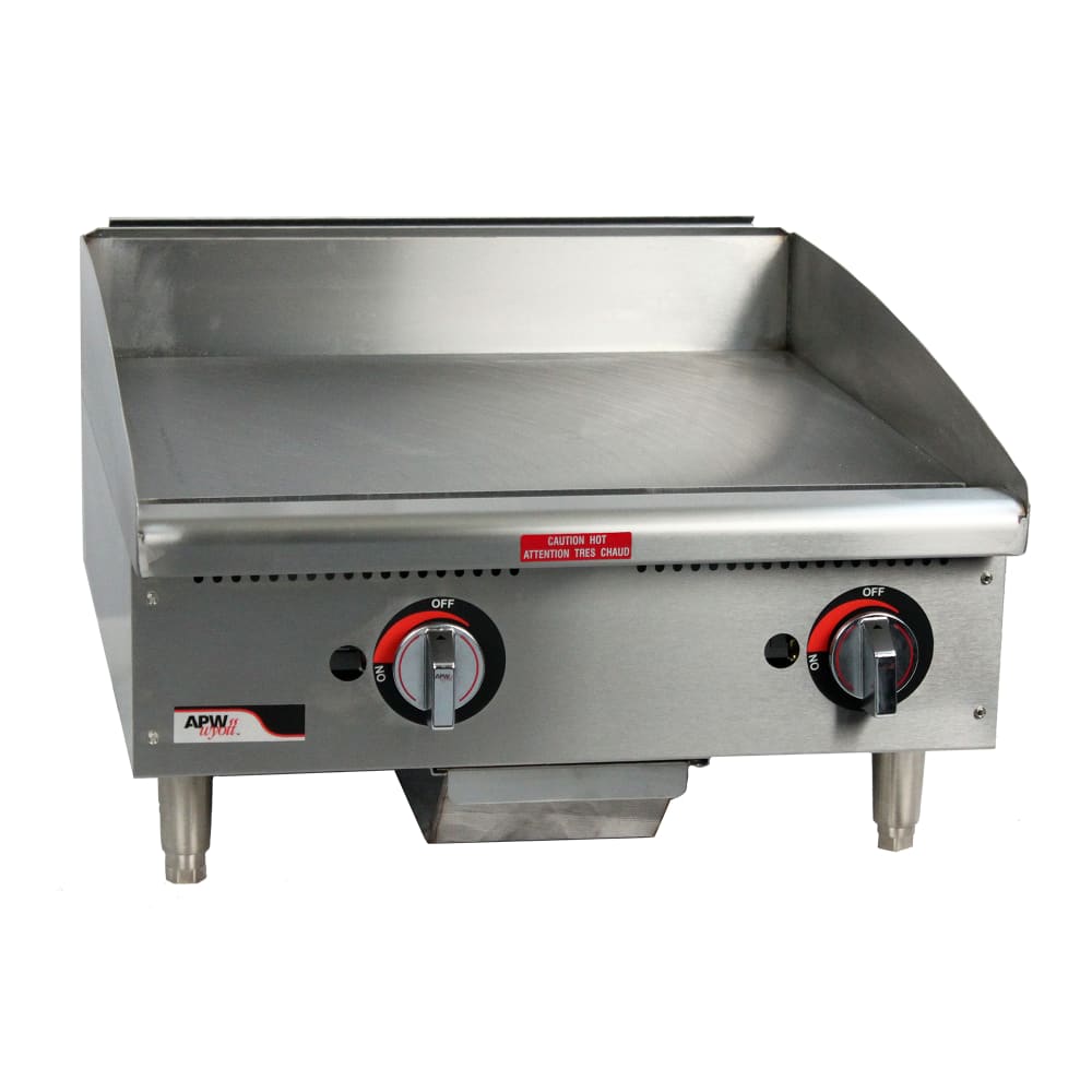 011-GGT36SNG 36" Gas Griddle w/ Thermostatic Controls - 1" Steel Plate, Natural Gas
